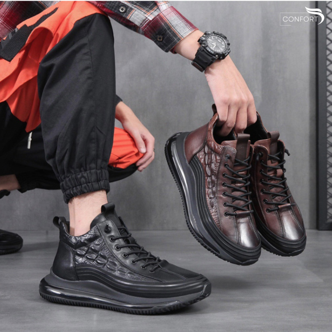 Big Confort Suite - Botas de cuero extra ligeras
