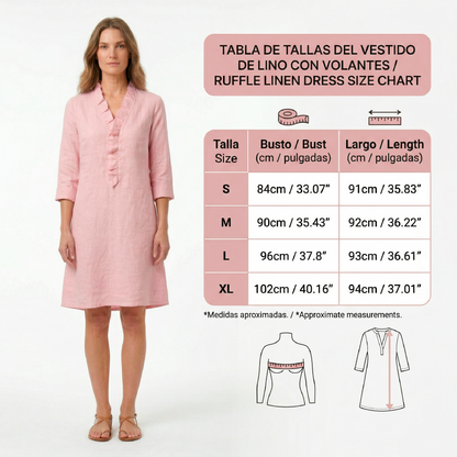 Vestido de lino - Pioré