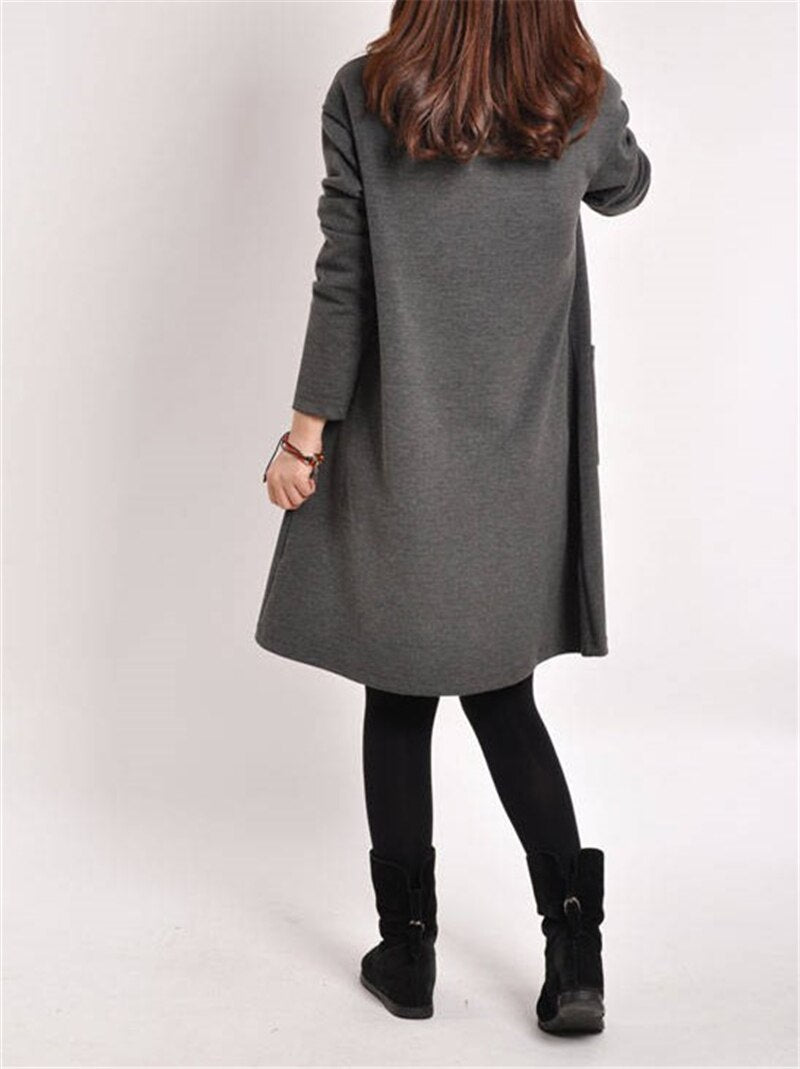 Vestido otoño Casual - Chic